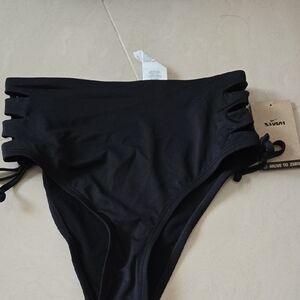 Nike Women's Black Bikini Bottoms